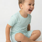 Bluegrass Picnic Short Sleeve & Shorts Bamboo Toddler Pajama Set