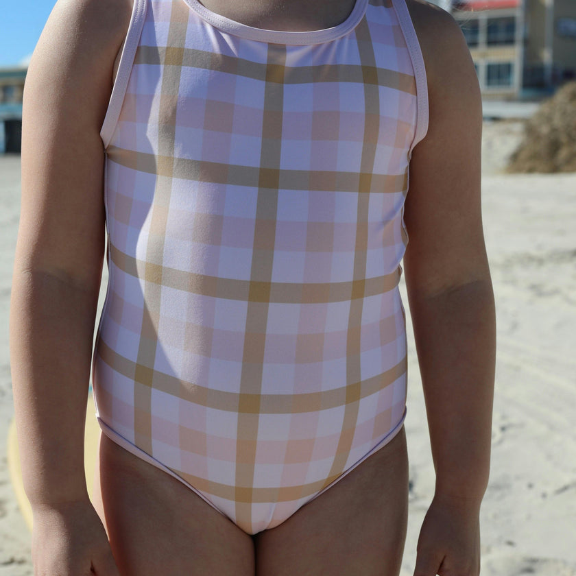Sunkissed Plaid One Piece Tank