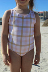 Sunkissed Plaid One Piece Tank