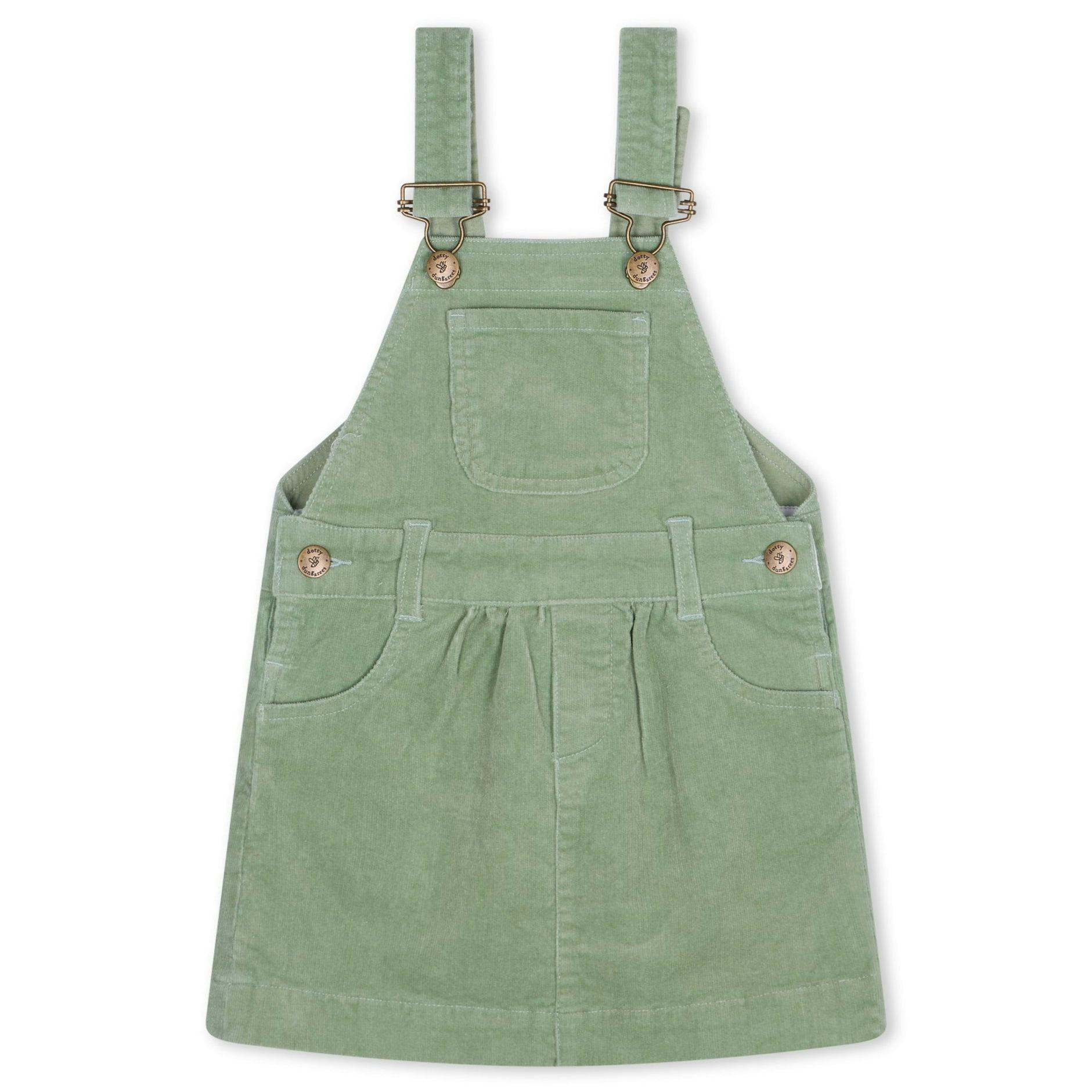 Sage Corduroy Dress