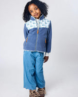 Kids Hydrangea Fleece Jacket