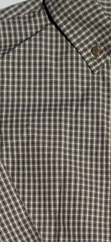 Pierfront Buttondown - Ironwood Check