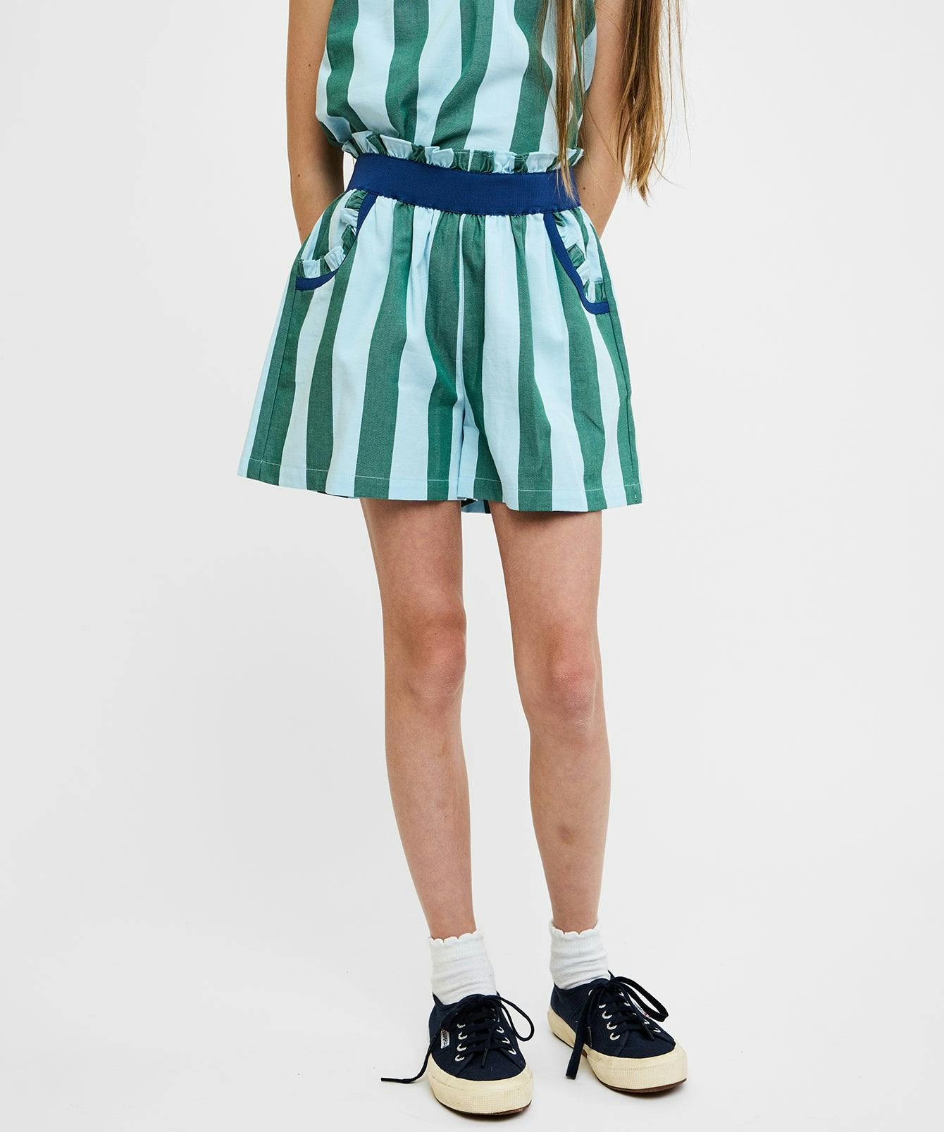 Cecil Short Set, Surf Stripe