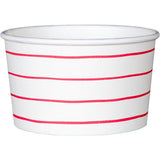 Candy Apple Frenchie Striped Treat Cups