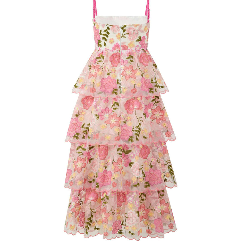 Avery Embroidered Maxi Dress