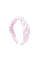 Seersucker Knot Headband