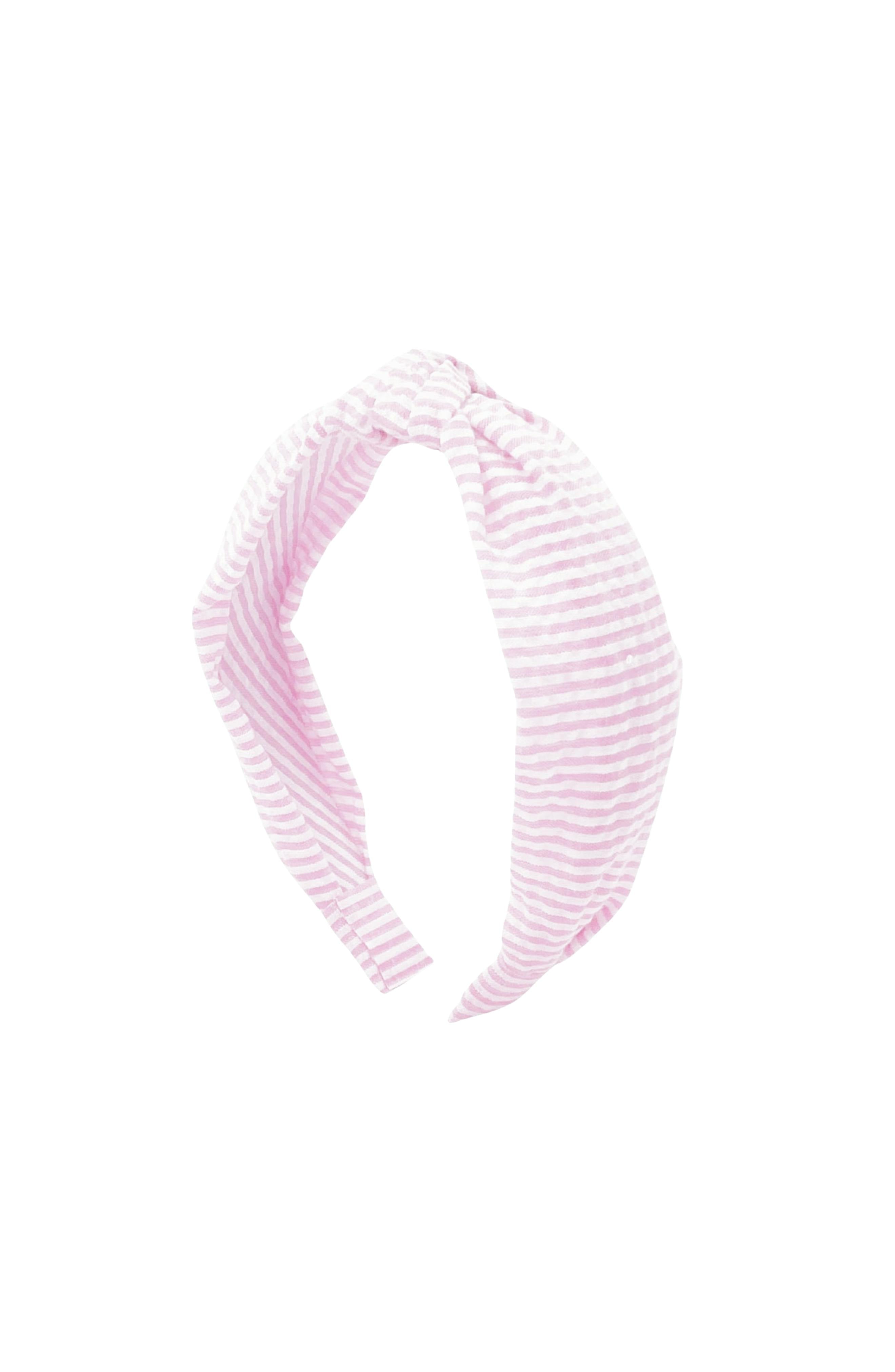 Seersucker Knot Headband