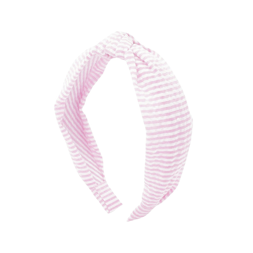Seersucker Knot Headband