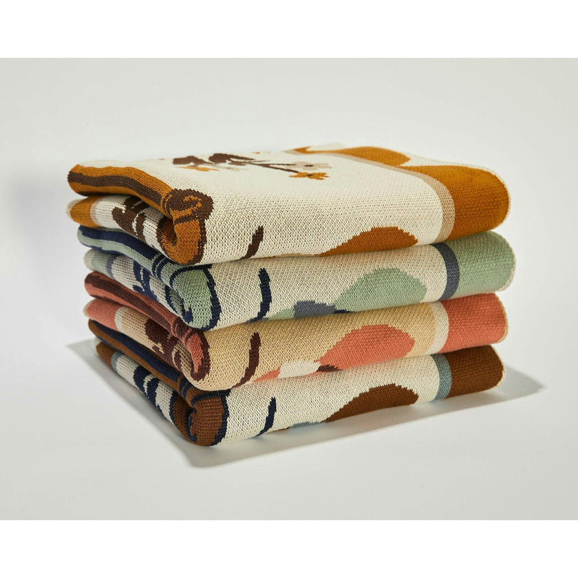 Home Is Knit Blanket
