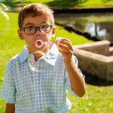 Gingham Pink Shirt in Short Sleeves