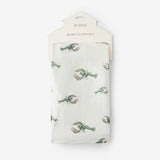 Mint Lobster Bamboo Two-Piece Burp Cloth Set