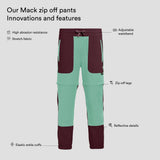 Mack zip off pants