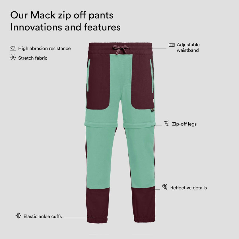Mack zip off pants