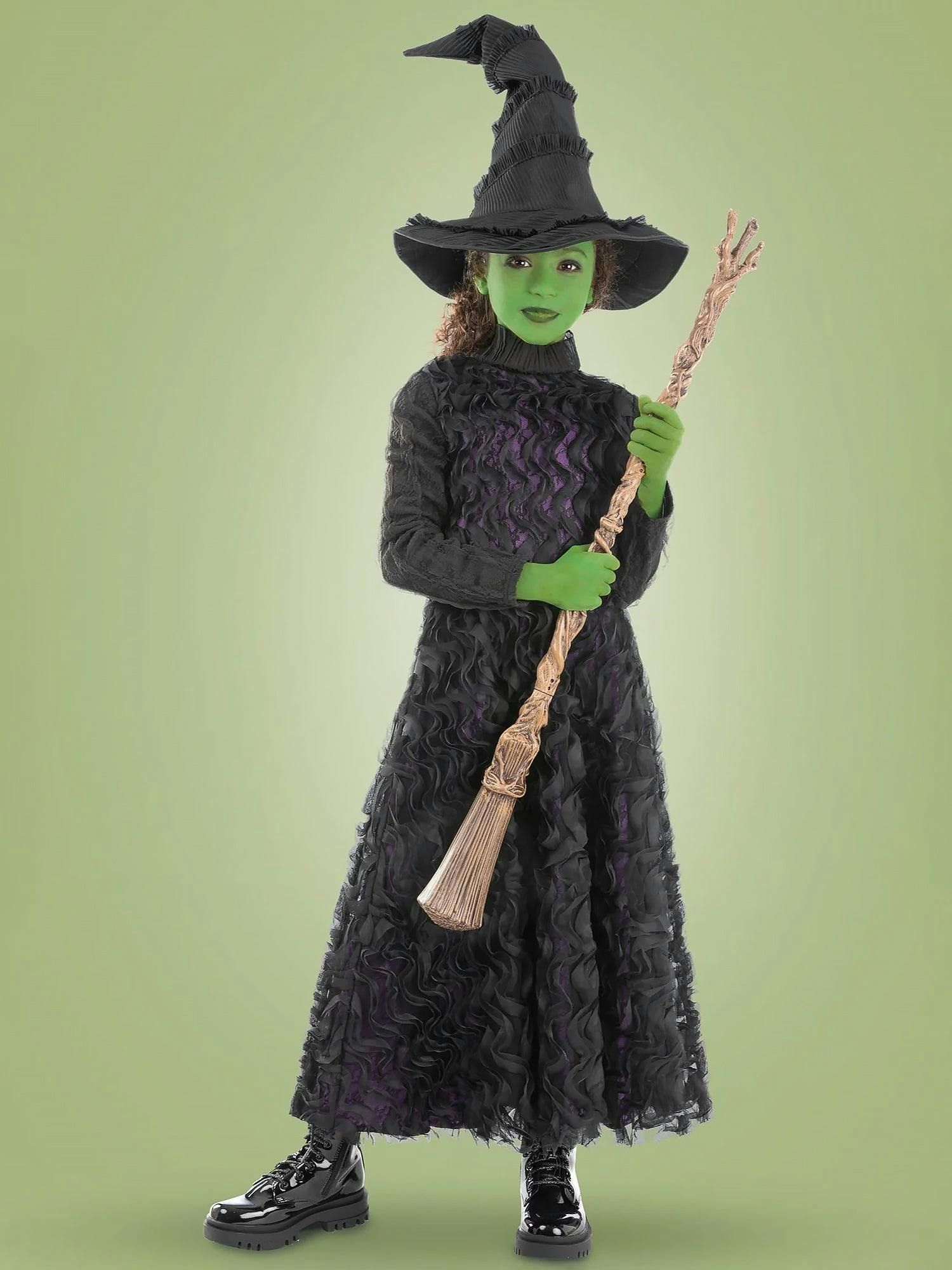 Wicked Deluxe Elphaba Girls Costume