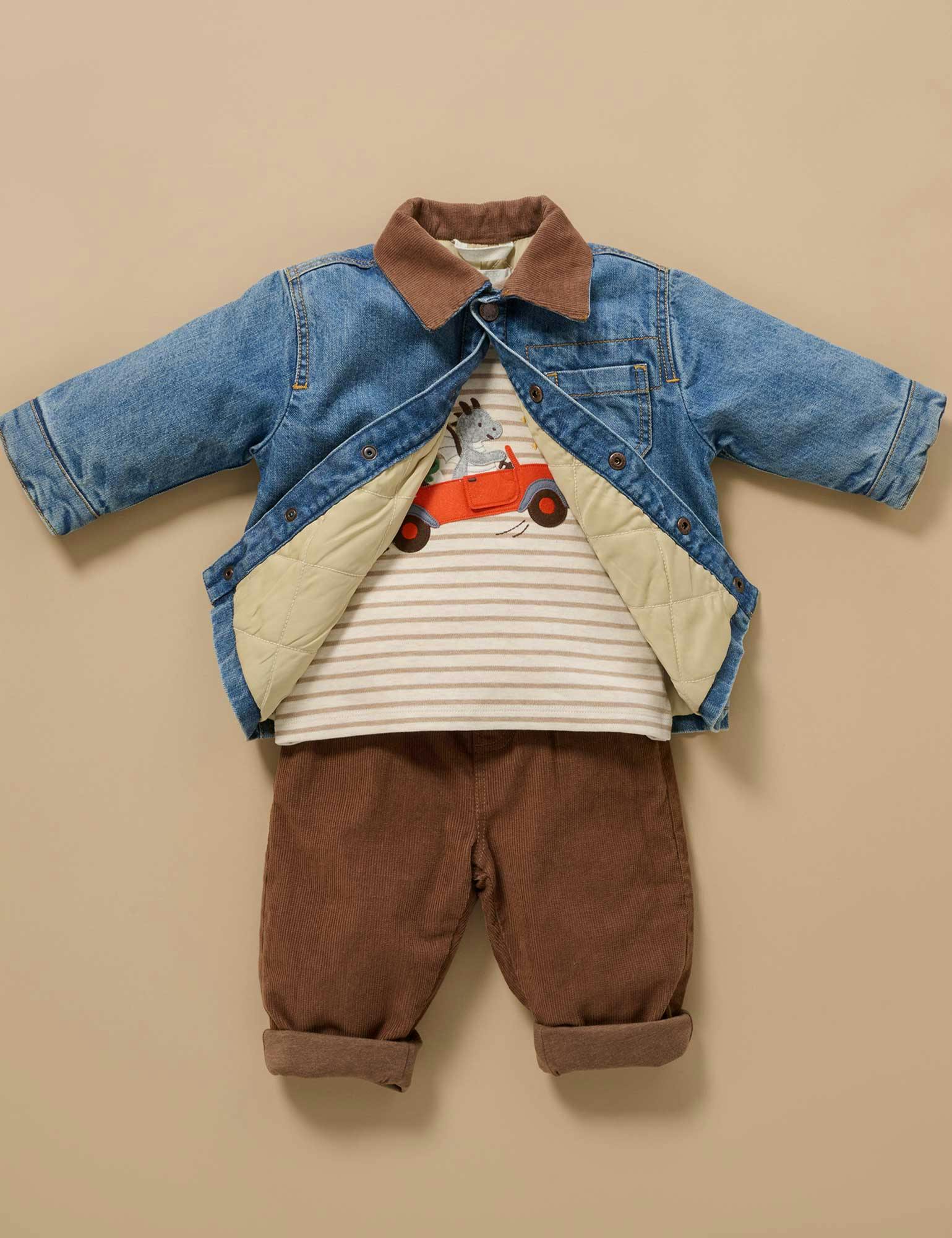 Denim Worker Jacket Mid Denim