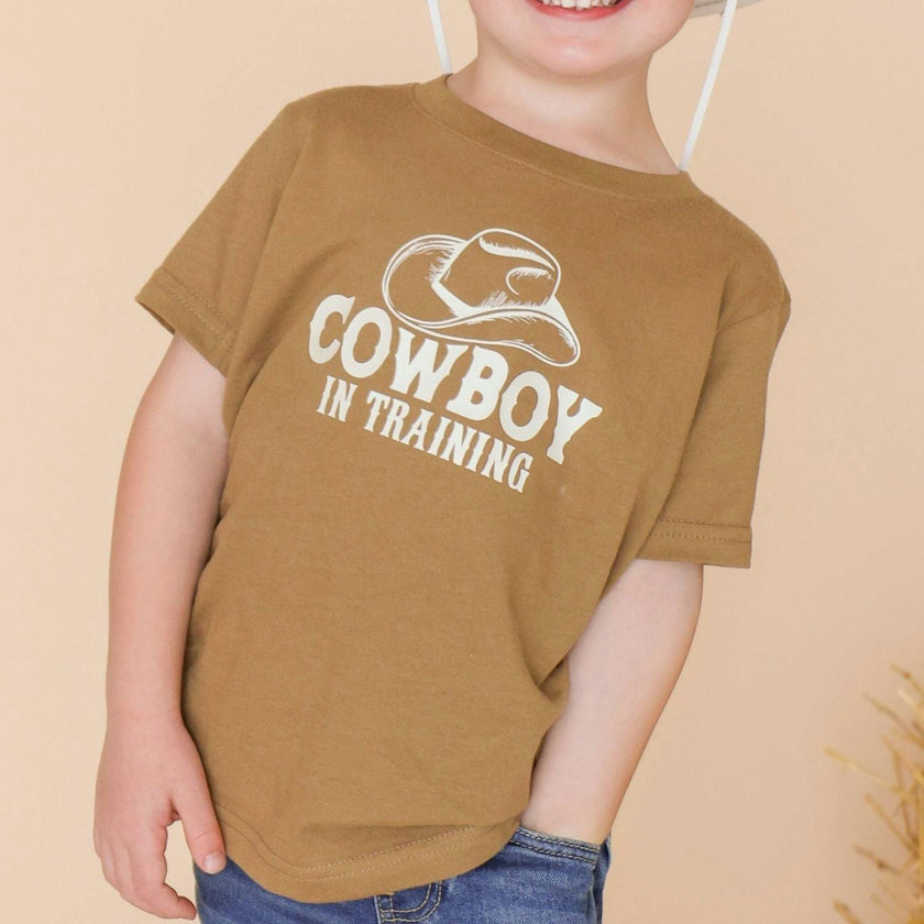 Cowboy In Training Western Short Sleeve T-Shirt