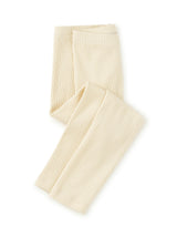 Pointelle Leggings, Antique