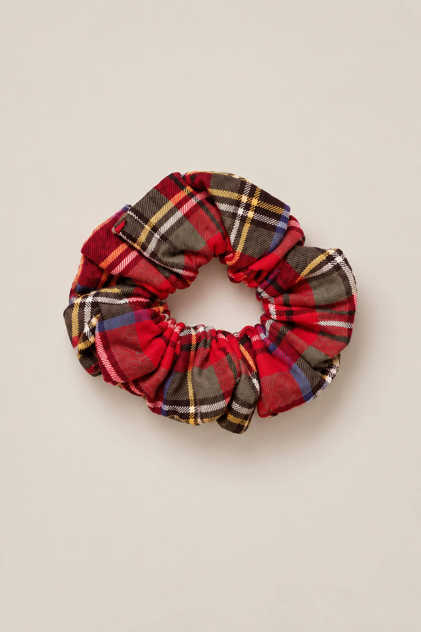 Holiday Plaid Scrunchie 3-Pack