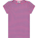 Nina Cap Sleeve Bateau Tee, Stripes