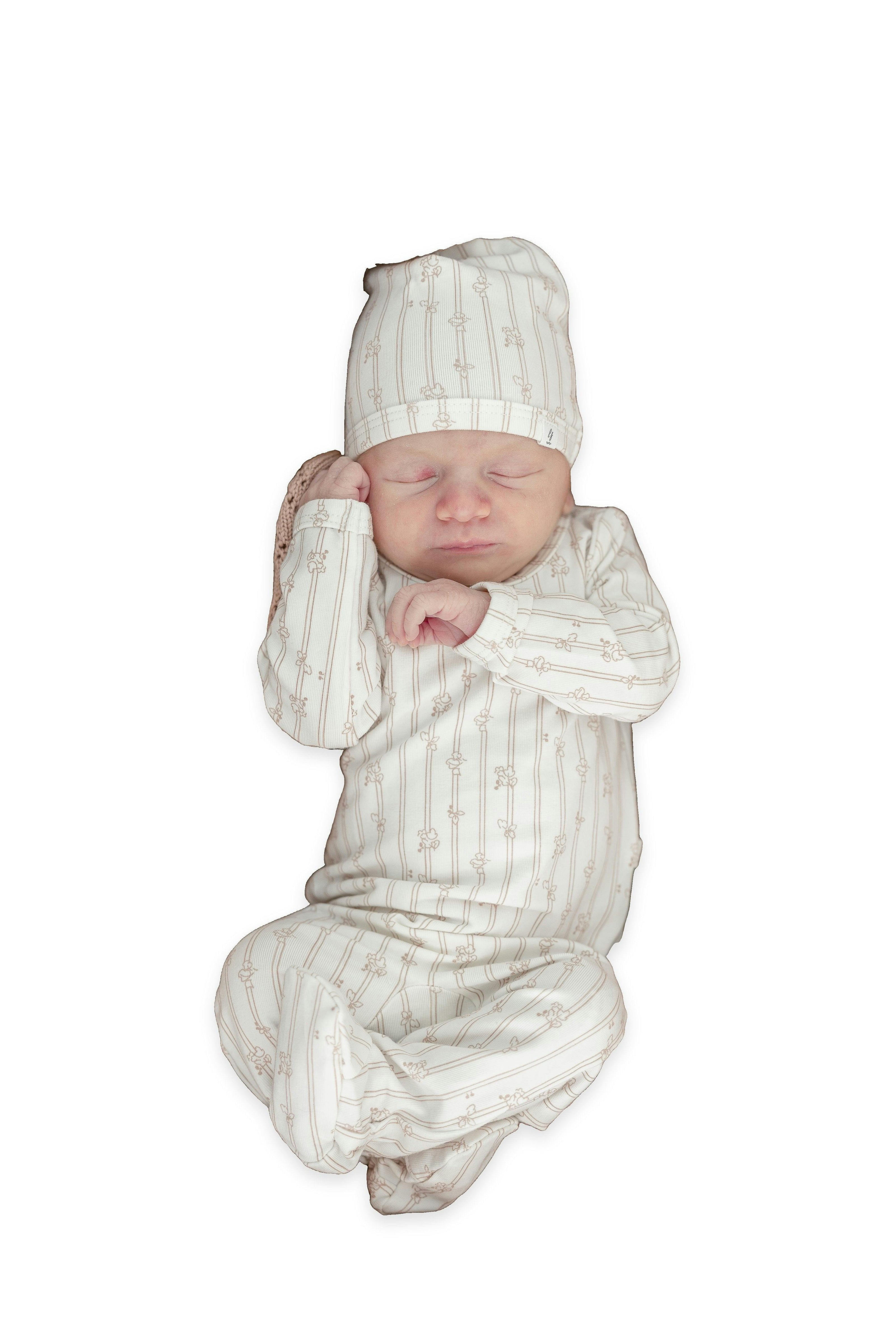 Soft Cotton Modal Onesie and Hat