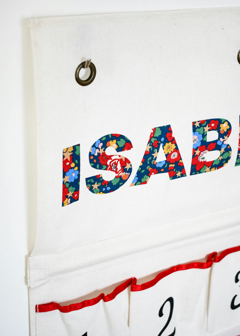 Liberty Of London Personalised Christmas Advent Calendar