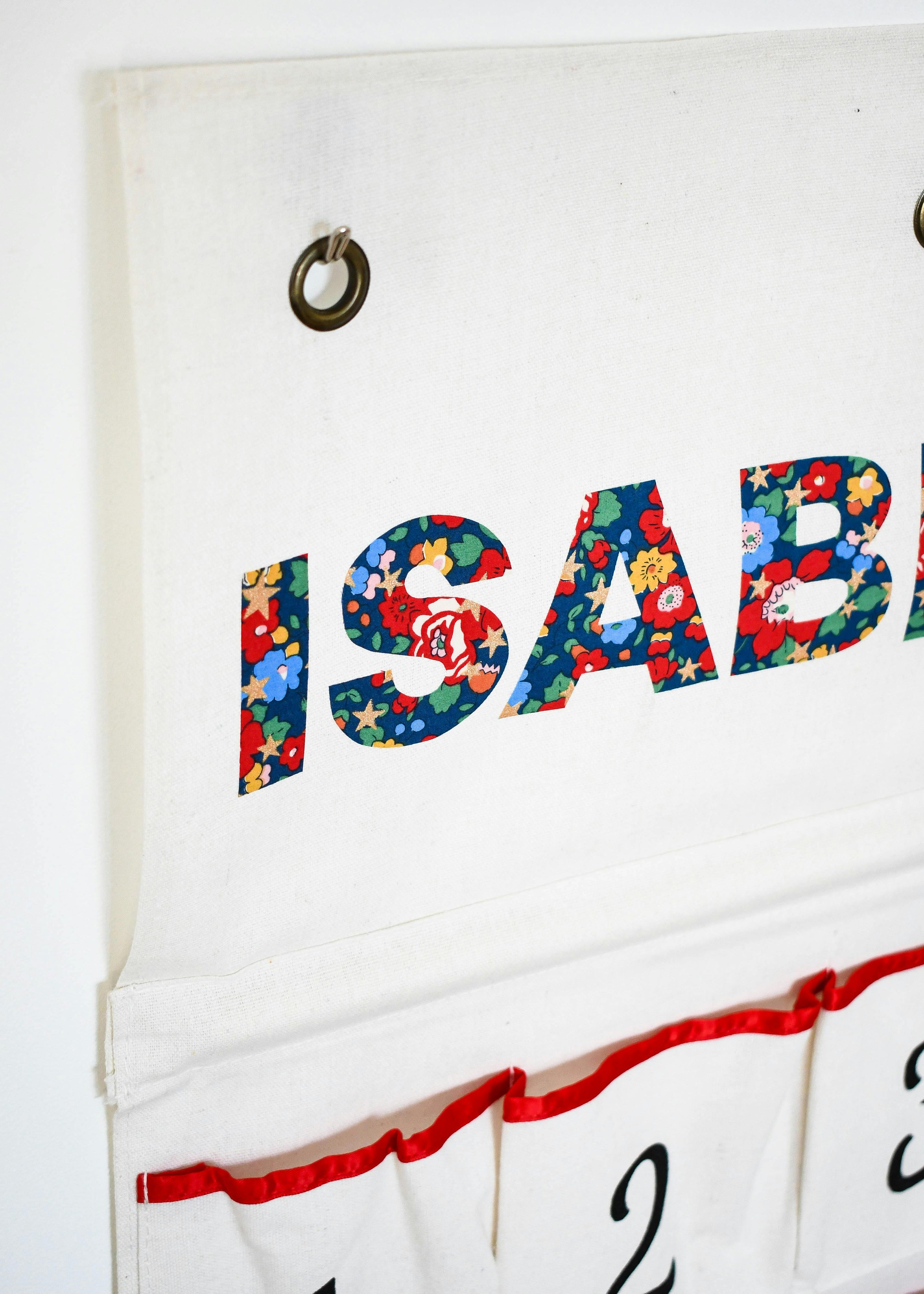 Liberty Of London Personalised Christmas Advent Calendar