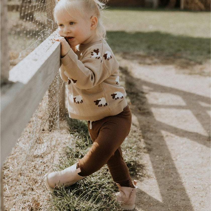 Baa Baa Sheep Jacquard Sweater