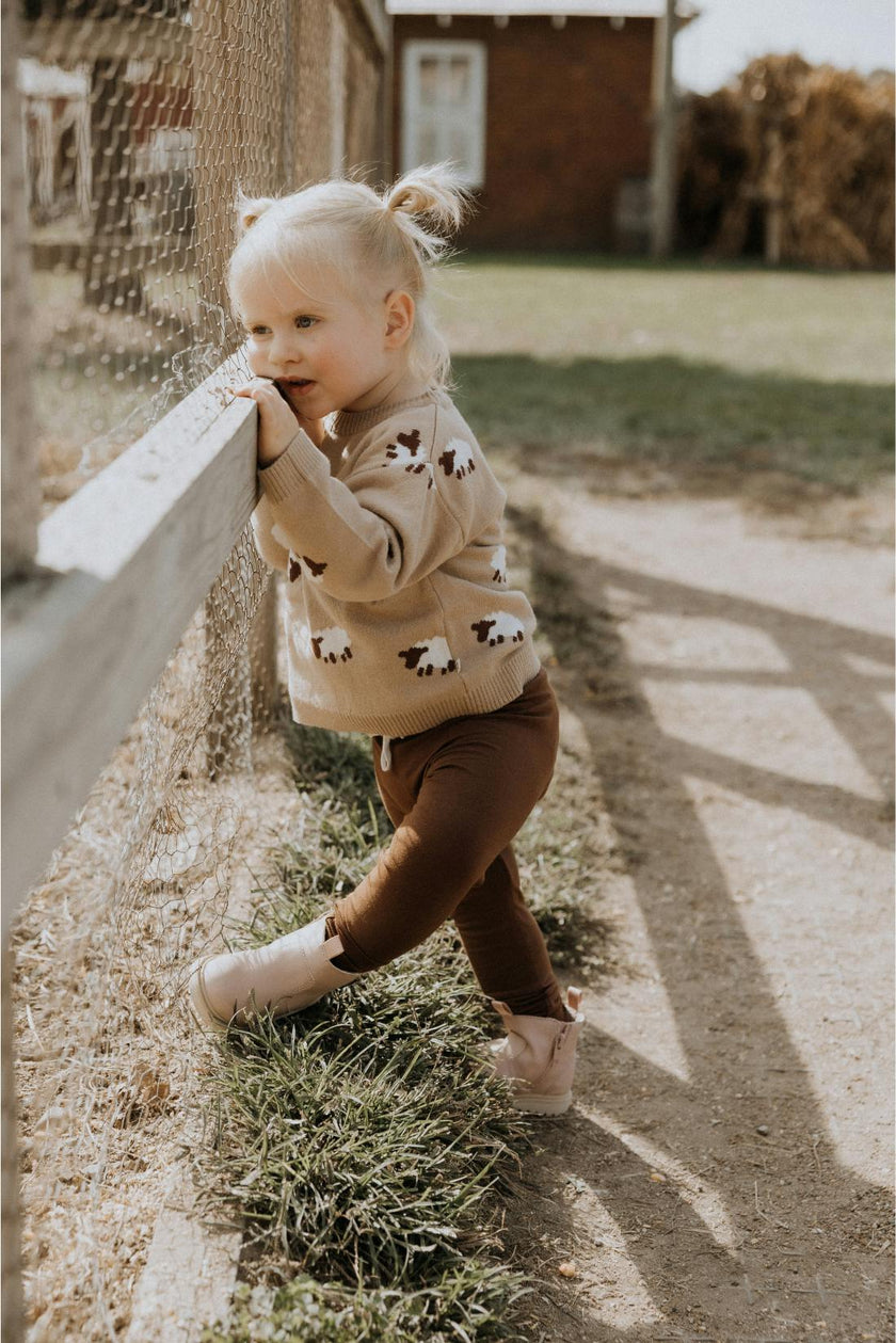 Baa Baa Sheep Jacquard Sweater