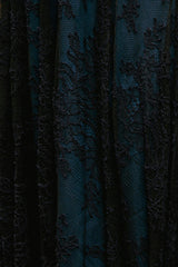 Isadora Dress in Navy & Black