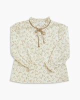 Diana Blouse Pink Gold Floral