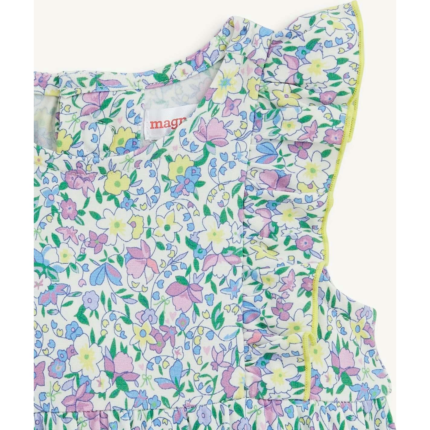 Magnetic Ruffle Bubble Romper