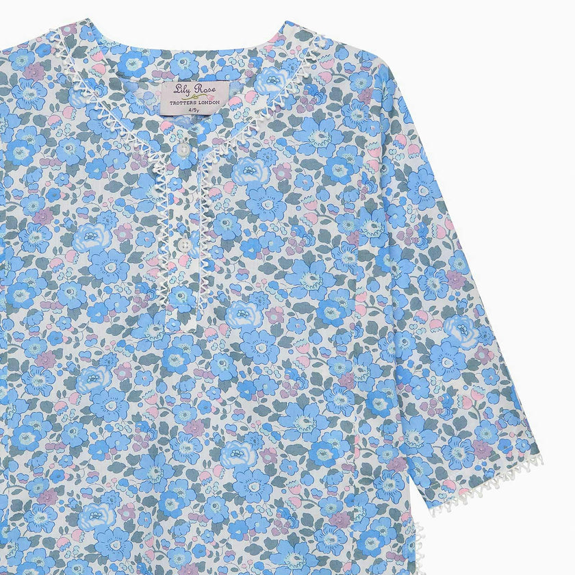 Betsy Bobble Trim Kaftan