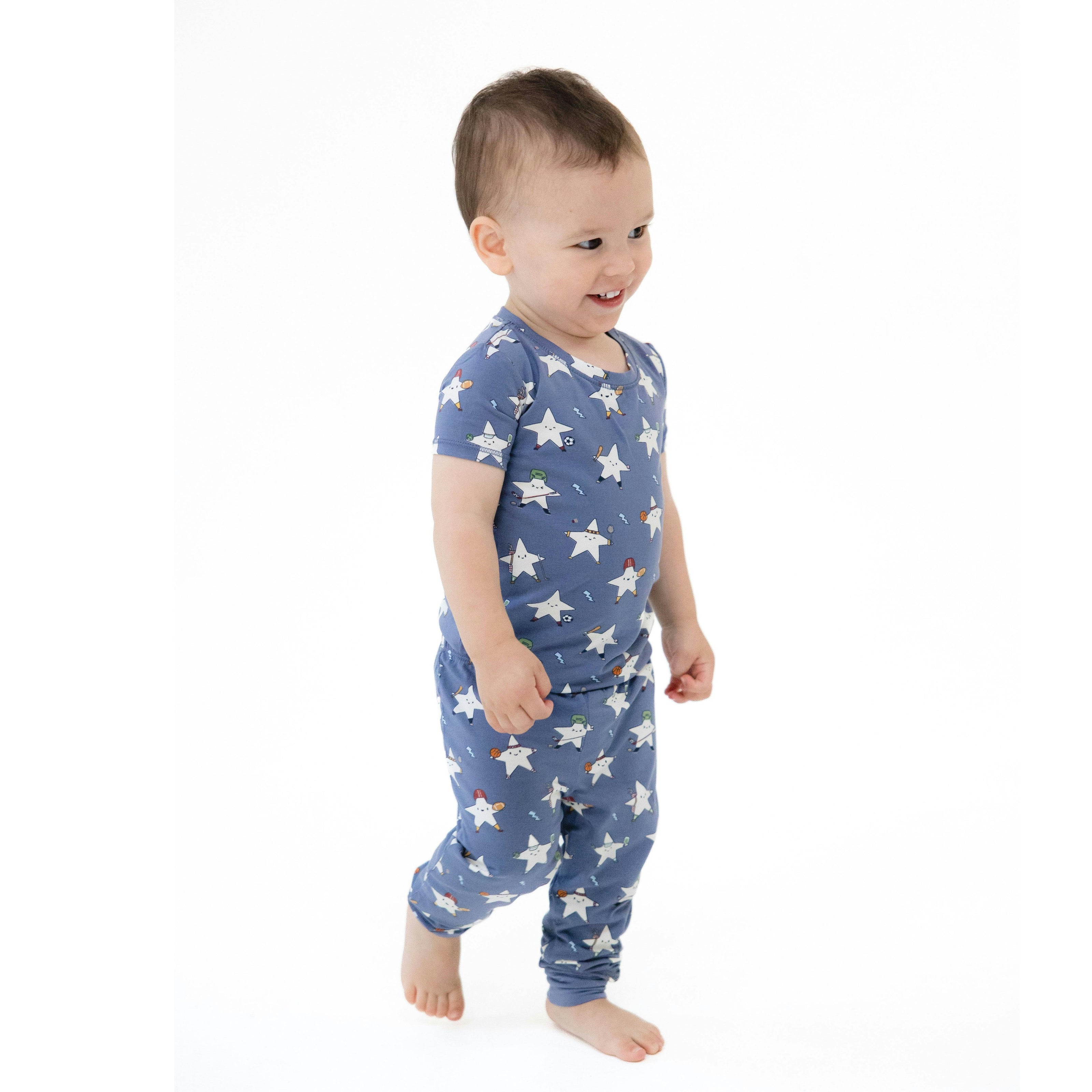 Sports All Stars - Short Sleeve Loungewear Set