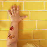 Little Chef Fruit and Veggie Temporary Tattoos