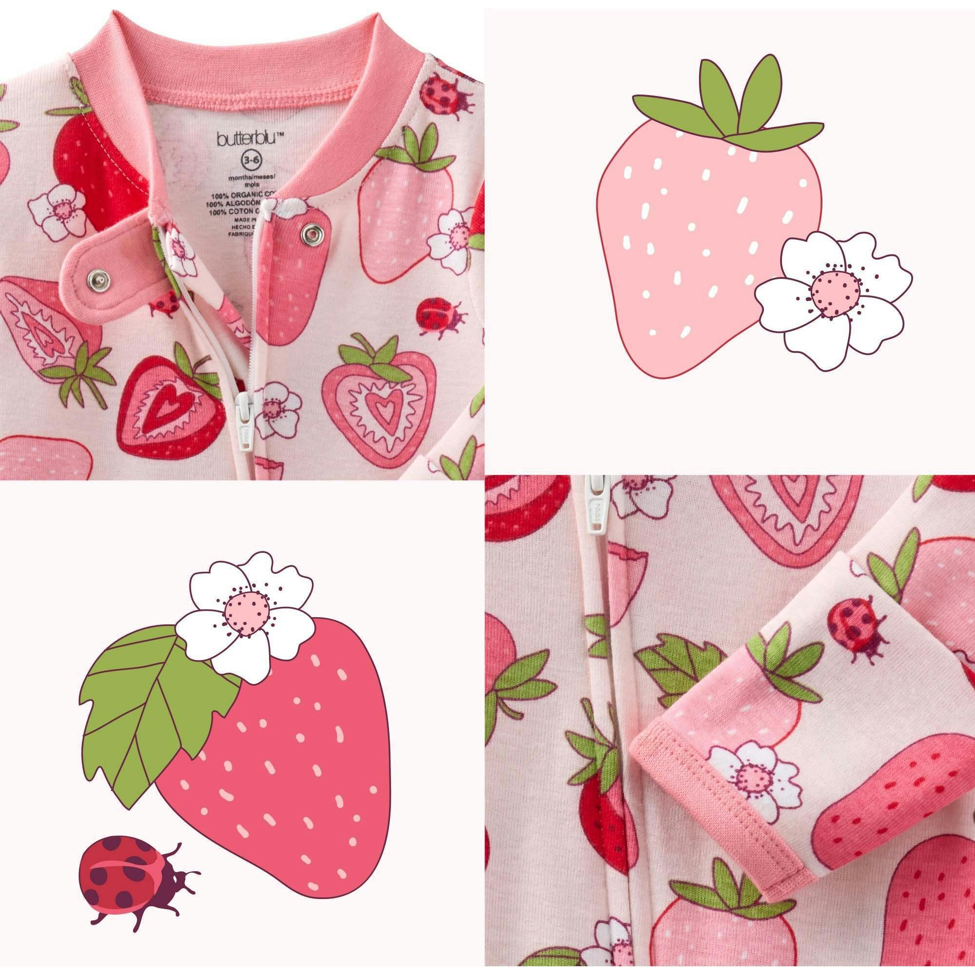 CRUZ Snug Fit Footed Sleeper