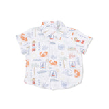 Club Mediterranean - Polo Button Up with Casual Short