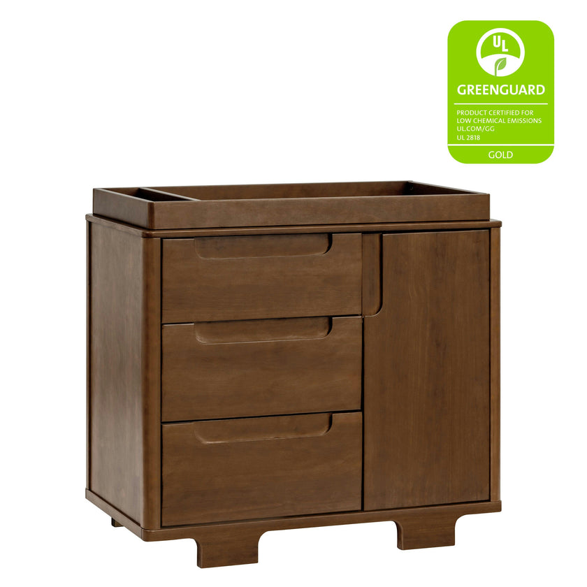 Babyletto Yuzu 3-Drawer Compact Changer Dresser with Removable Changing Tray (41")