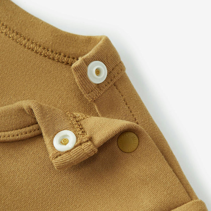 Peanut Brushed Long Sleeve T-Shirt