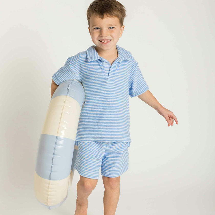 Stripe Terry Shorts