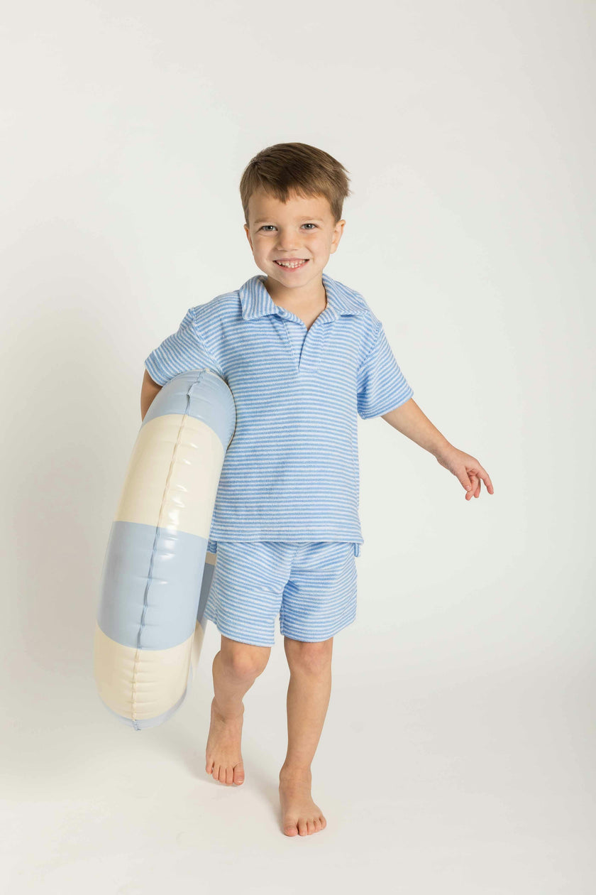 Stripe Terry Shorts