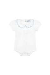 Nella Scallops Short Sleeve Onesie