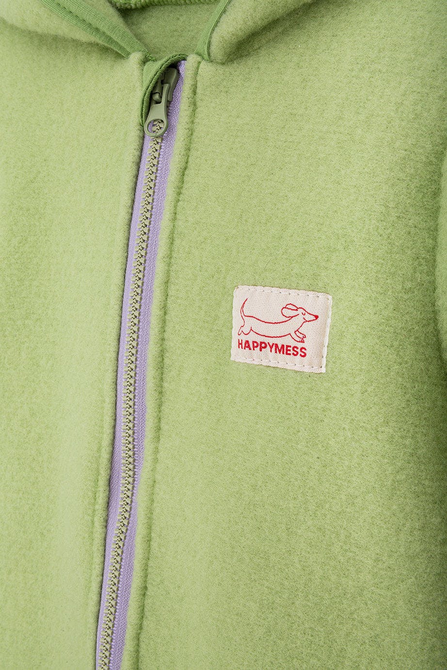 children's wool jacket - green pea