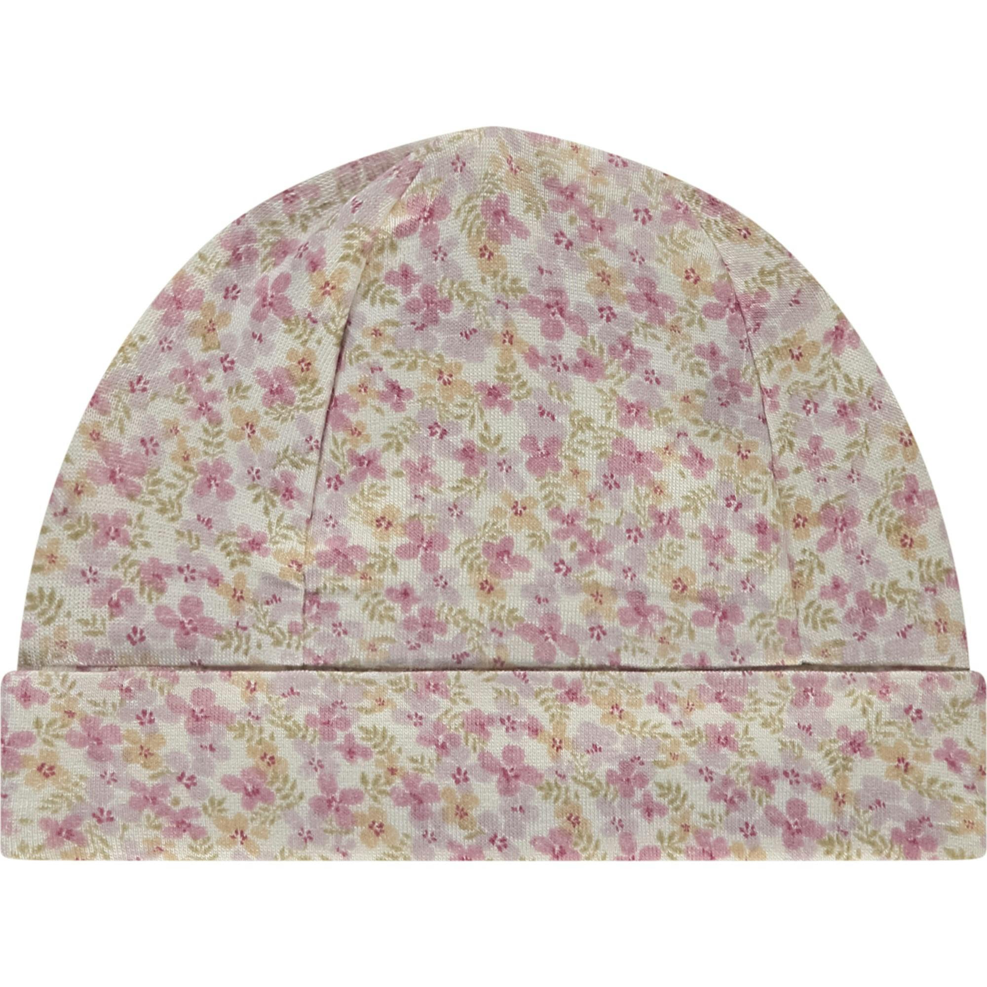 Allover Floral Print Cap