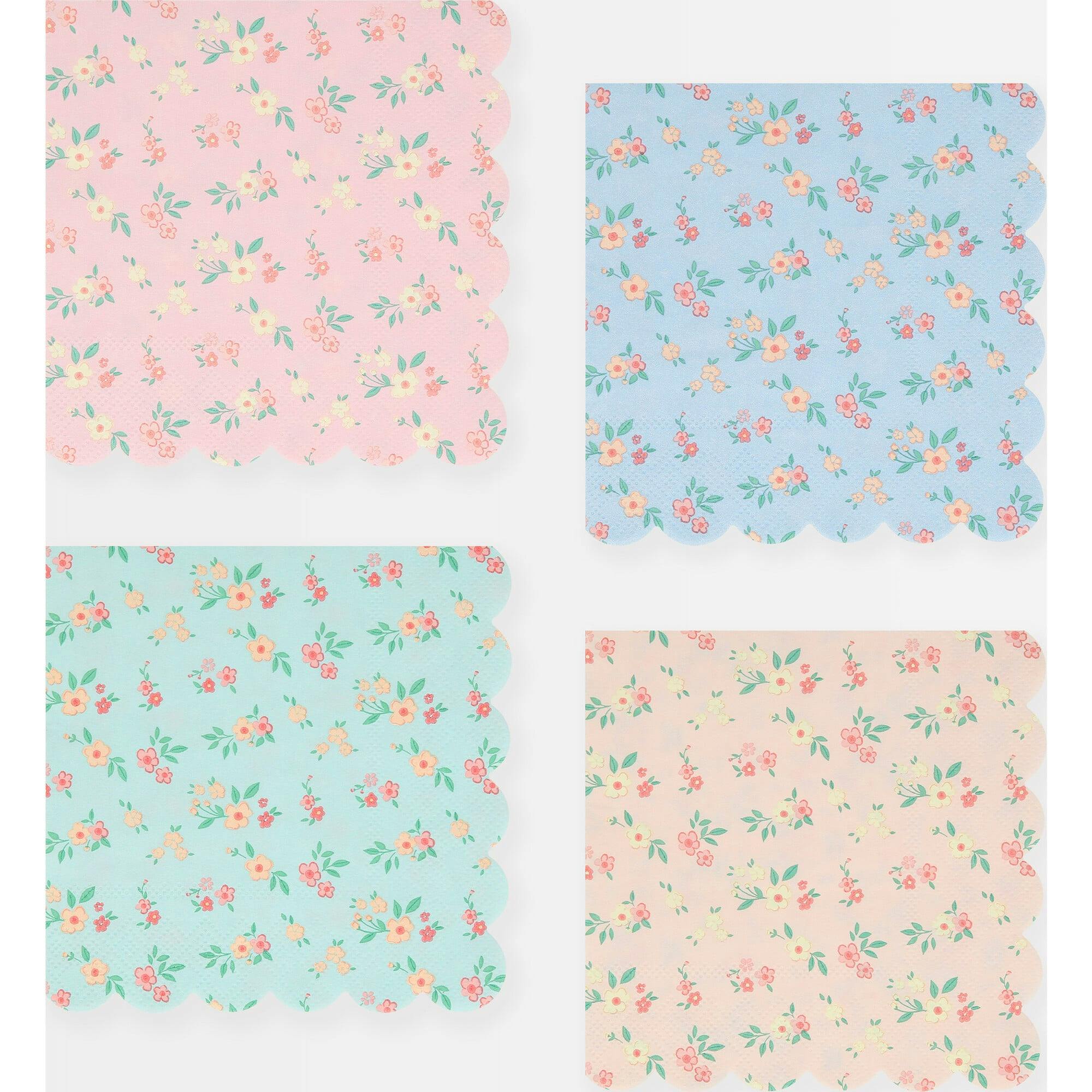 Vintage Ditsy Small Napkins