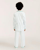 Kid's Twill Pajama Set in Fairway Stripe
