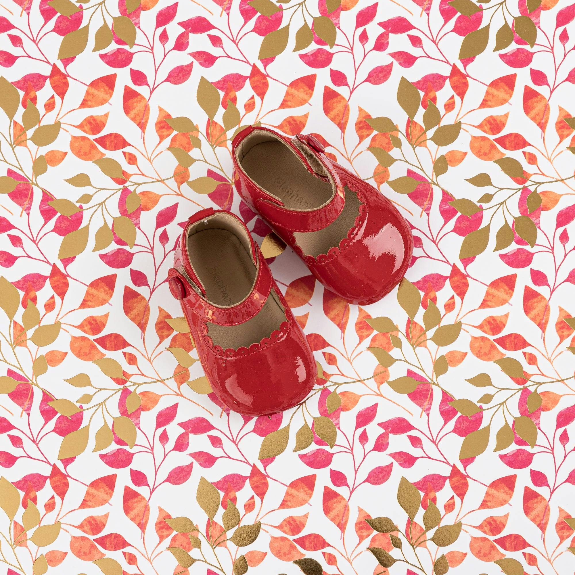 Baby Mary Jane | Red Patent Leather