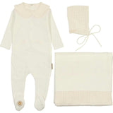 Graceful Collar Layette Set