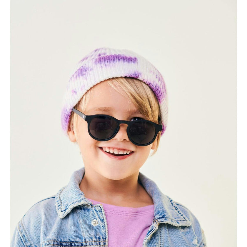 Jet Black Keyhole | Polarized Smoke Lenses