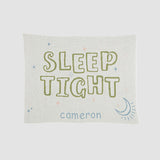 Custom Personalized Baby Sustainable Knit Throw Blanket - Sleep Tight