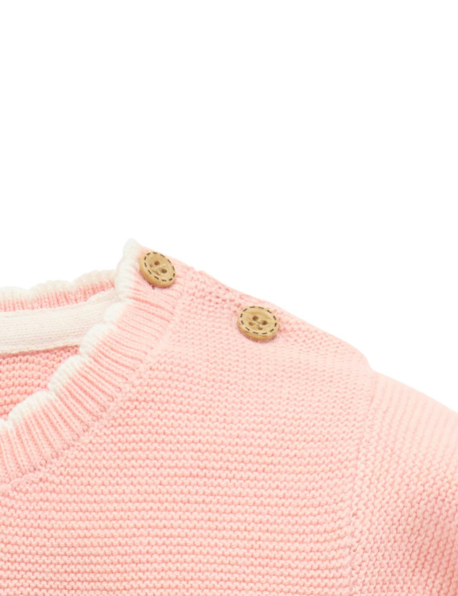 Embroidered Frida Jumper Guava Melange